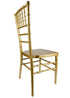 Chivari Classic Gold Resin Steel Skeleton™ Chiavari Chair CCRGCC-ST-A