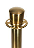 Chivari Polished Gold Stanchion STANCHPOSTGOLD-AX-T