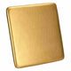 Chivari Gold 1.75" Vinyl Panel Cushion with SlipNot™ Technology for Clear Folding Chair CUSHPANVIN-FLD-GLD-AX