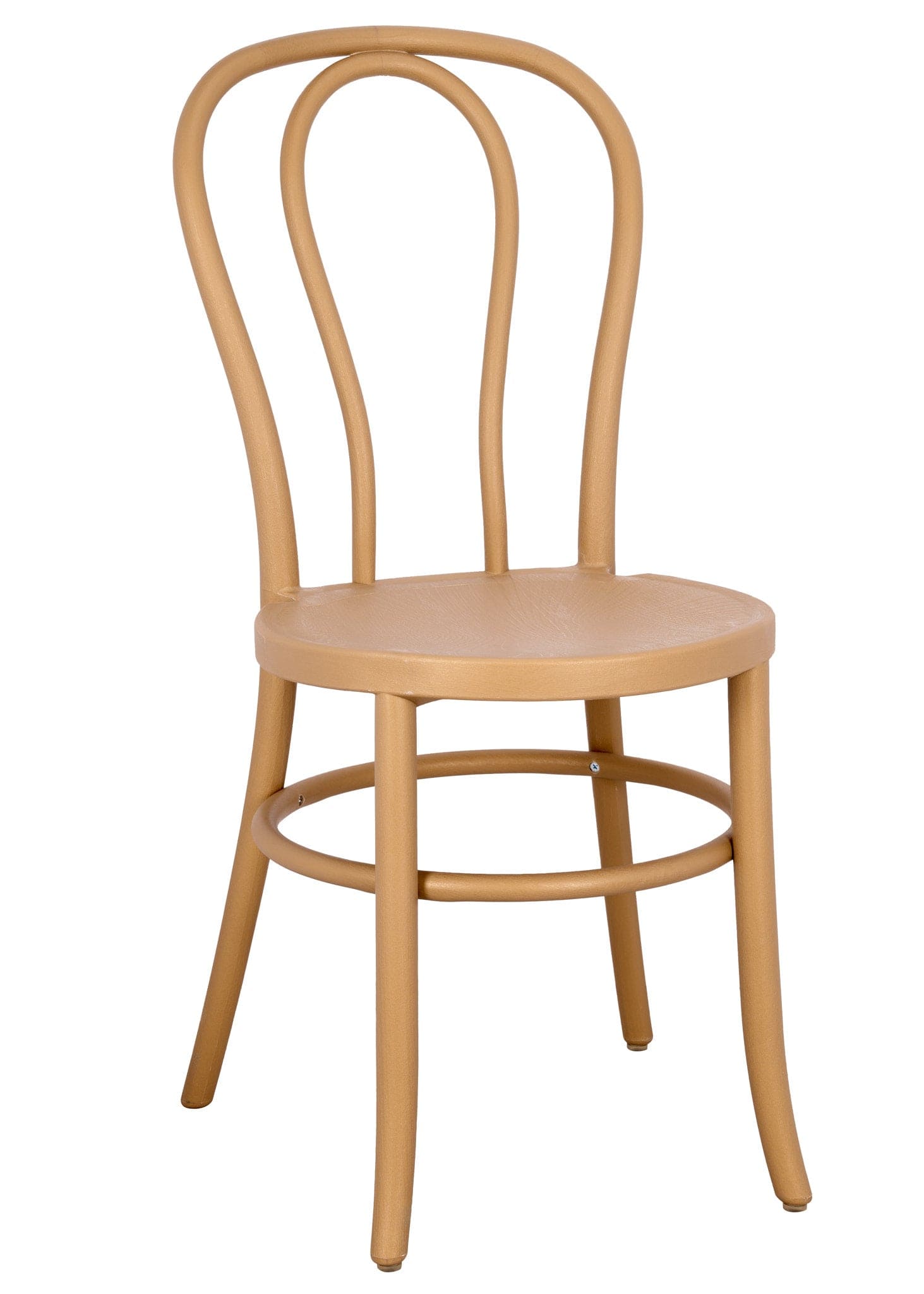 Chivari Butterscotch Gold Resin Bentwood Festive Chair CBFRG-ZG-T