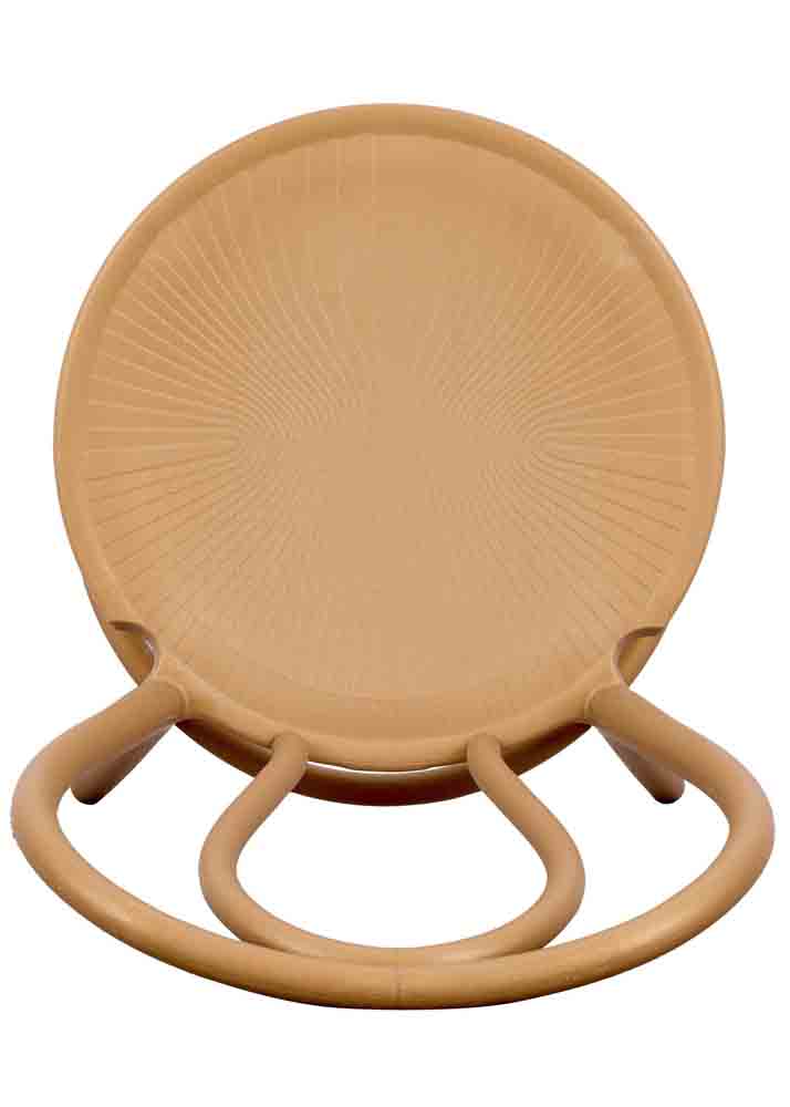Chivari Butterscotch Gold Resin Bentwood Festive Chair CBFRG-ZG-T