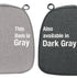 Chivari Gray with Gray Piping 2.5" Thick Chair Cushion - World's Best Cushions CUSHBST-GRGR-AX-T