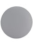 Chivari Cloudy Gray Round Vinyl Panel Back Cushion CUSH-PANVIN-RDGRY-ZG-T