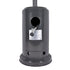 Chivari Gray Propane Standing Patio Outdoor Heater 41000 BTU HEAT-PAT41KBTU-GRY
