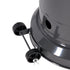 Chivari Gray Propane Standing Patio Outdoor Heater 41000 BTU HEAT-PAT41KBTU-GRY