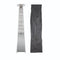 Chivari Gray Propane Pyramid Patio Heater 43000 BTU with Cover HEAT-PYR43KBTU-GRY