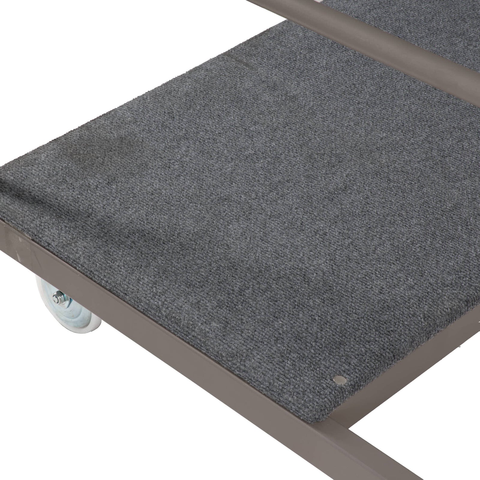 Chivari Extra Large Steel Banquet Table Cart - Gray CART105G-AX-T