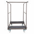Chivari Steel Banquet Table Cart - Gray CART102G-AX-T