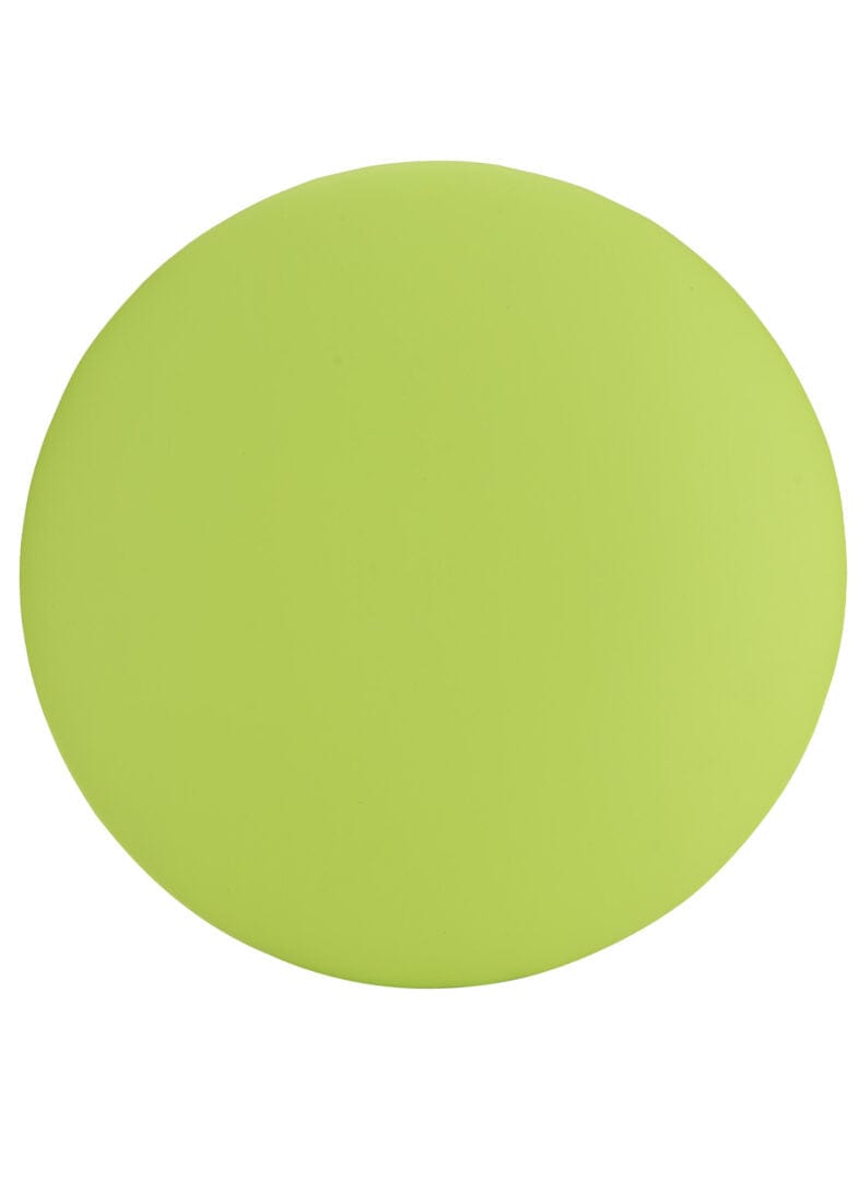 Chivari Lime Green Round Vinyl Panel Back Cushion CUSH-PANVIN-RDGRN-ZG-T