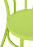 Chivari Lime Green Resin Bentwood Festive Chair CBFRGR-ZG-T