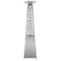 Chivari Gray Propane Pyramid Patio Heater 43000 BTU with Cover HEAT-PYR43KBTU-GRY