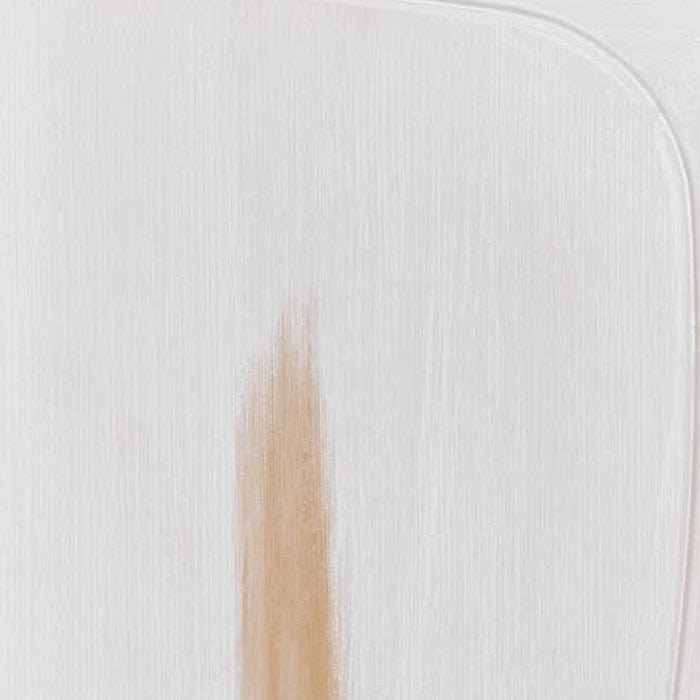 Chivari White Distressed Seat Swatch Sample for Crossback Chair SW-SE-WDX-A