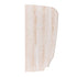 Chivari White Distressed Wood Grain Seat Swatch Sample for Chiavari Chair SW-SE-WDB-A