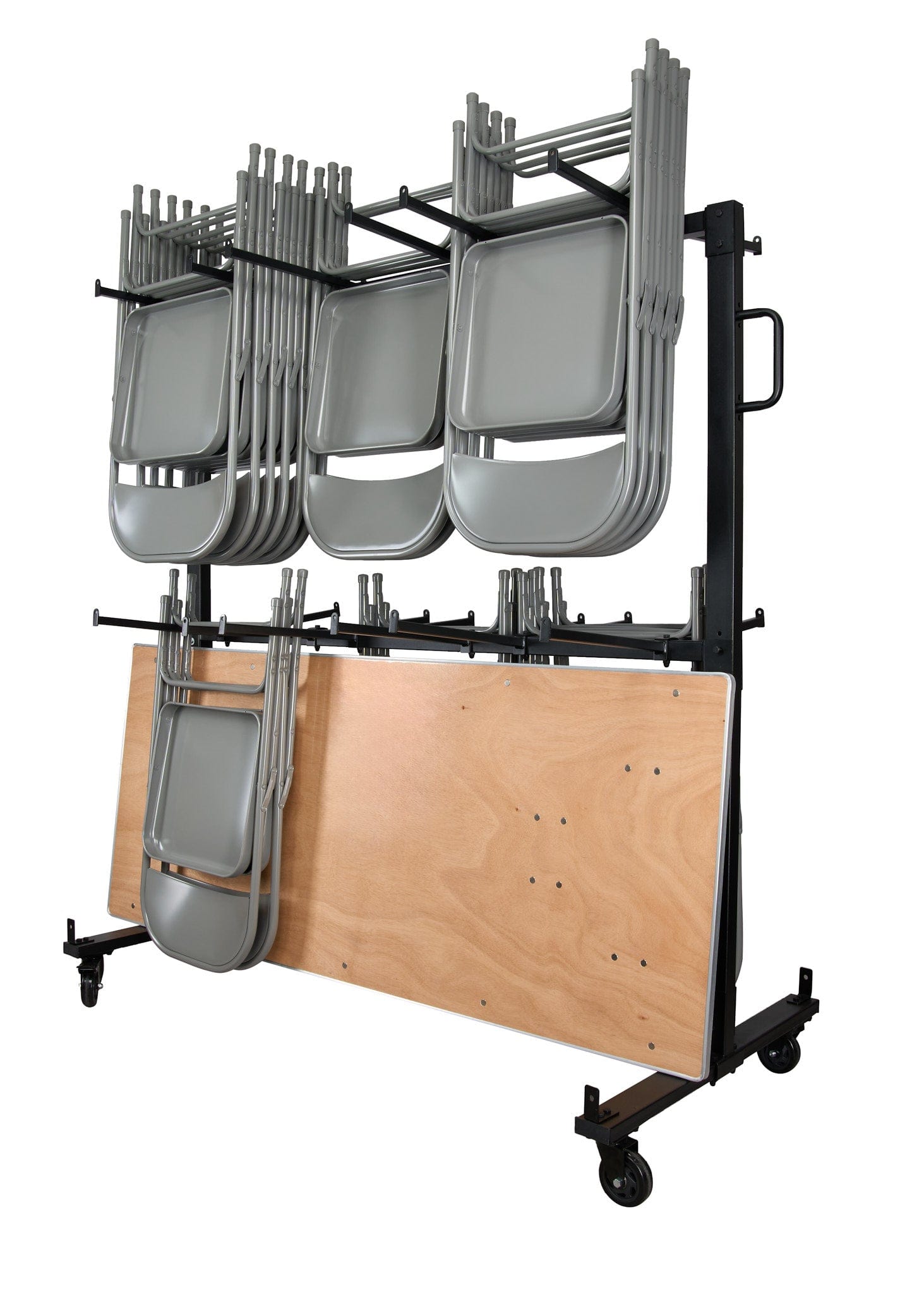 Chivari Hanging Cart for Metal Folding Chairs and Tables CART101TBL-AX-T