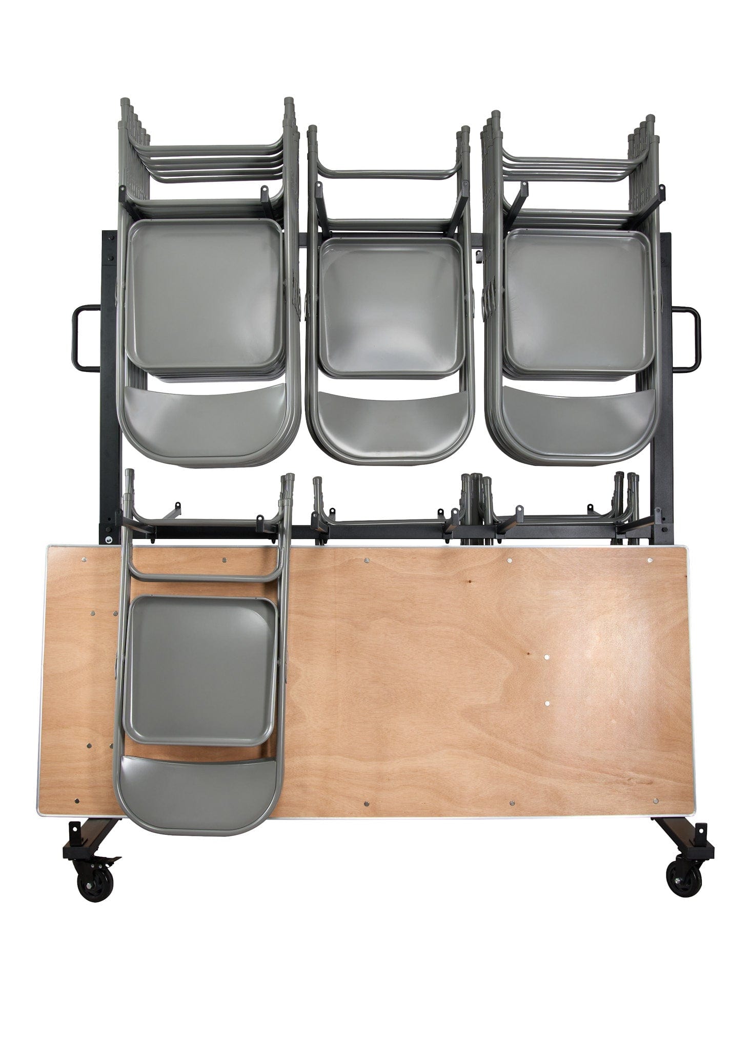 Chivari Hanging Cart for Metal Folding Chairs and Tables CART101TBL-AX-T