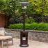 Chivari Brown Propane Standing Patio Outdoor Heater 41000 BTU HEAT-PAT41KBTU-BRN