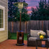Chivari Gray Propane Standing Patio Outdoor Heater 41000 BTU HEAT-PAT41KBTU-GRY