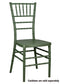 Chivari Hunter Green ColorCore™ Resin Steel Skeleton™ Chiavari Chair CCRHG-STEEL-AX-T