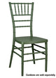 Chivari Hunter Green ColorCore™ Resin Steel Skeleton™ Chiavari Chair CCRHG-STEEL-AX-T