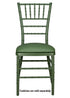 Chivari Hunter Green ColorCore™ Resin Steel Skeleton™ Chiavari Chair CCRHG-STEEL-AX-T