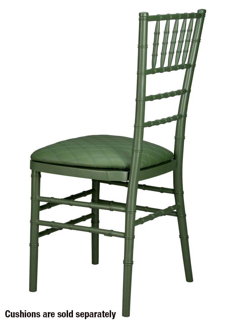 Chivari Hunter Green ColorCore™ Resin Steel Skeleton™ Chiavari Chair CCRHG-STEEL-AX-T