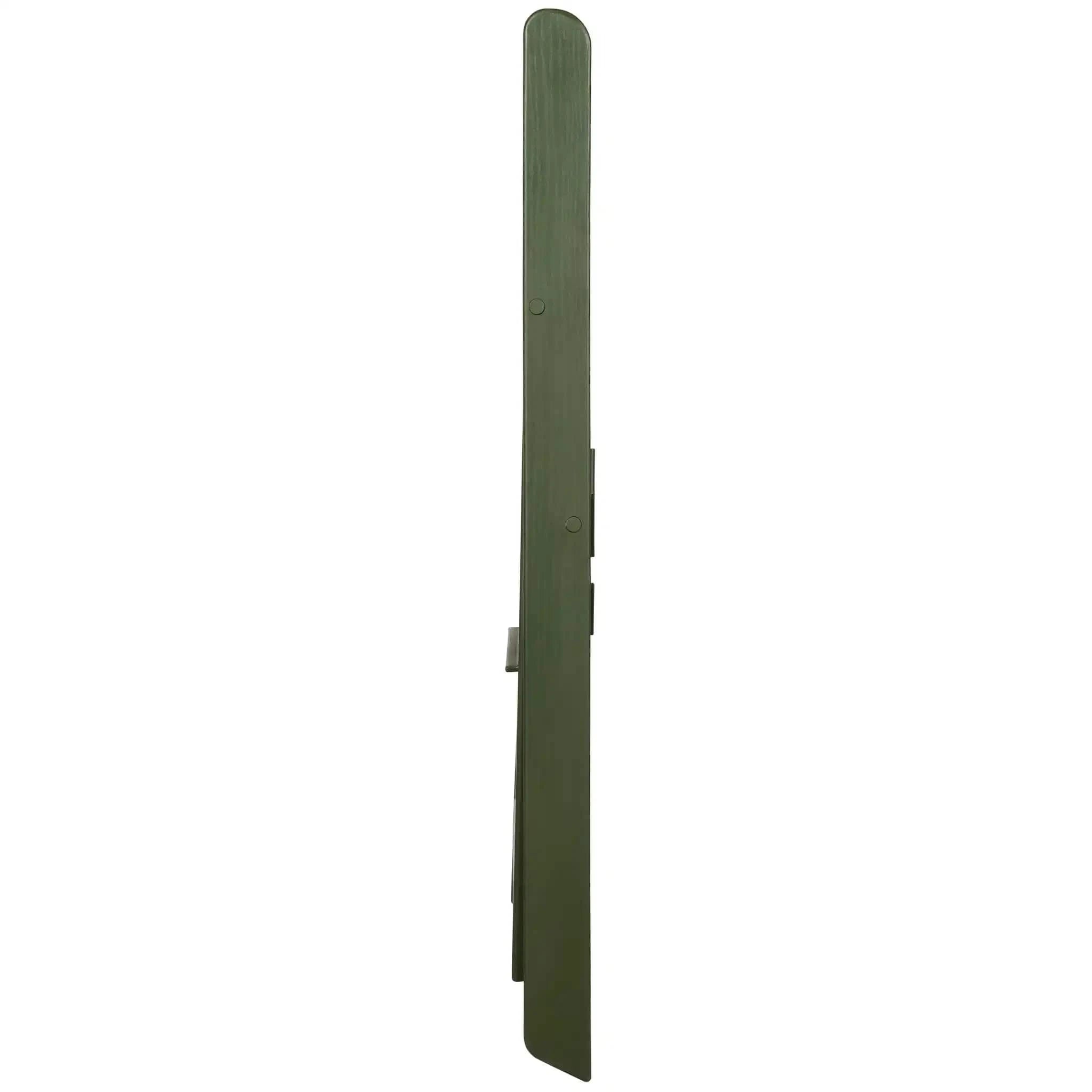 Chivari Hunter Green with Matching Vinyl Cushion WoodGrain™ Resin Folding Chair CFRHGB-AX