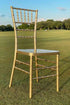 Chivari Sparkling Gold Champagne Resin Steel Skeleton™ Chiavari Chair (Per Chair Price Shown – Sold only in Quantities of 4) Some Assembly Required CCRGSP-U4-STEEL-AX-T