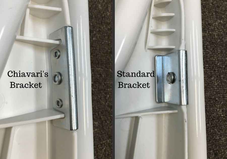 Chivari 100 Pack White Plastic Folding Chair and 12 60" (5 Foot) Round Plastic Folding Table CFPW-100PLS60-KT