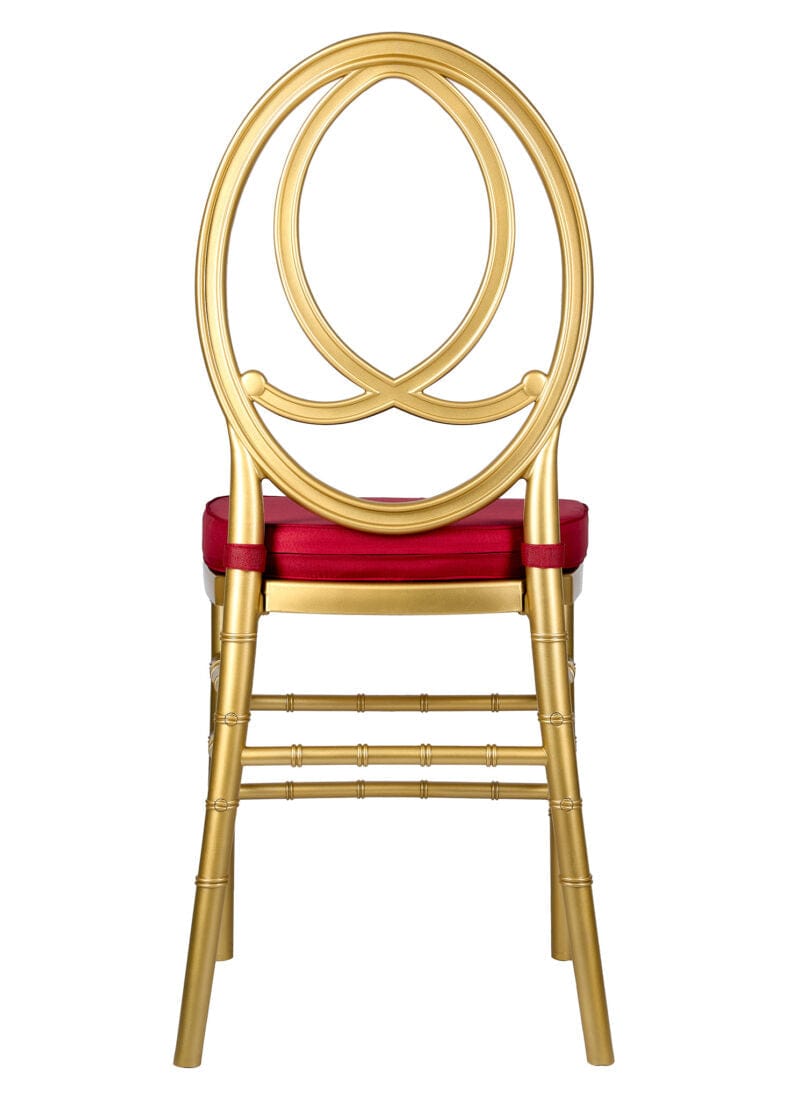 Chivari Gold ToughResin™ Infinity Chair CIRG-ZG-T