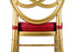 Chivari Gold ToughResin™ Infinity Chair CIRG-ZG-T