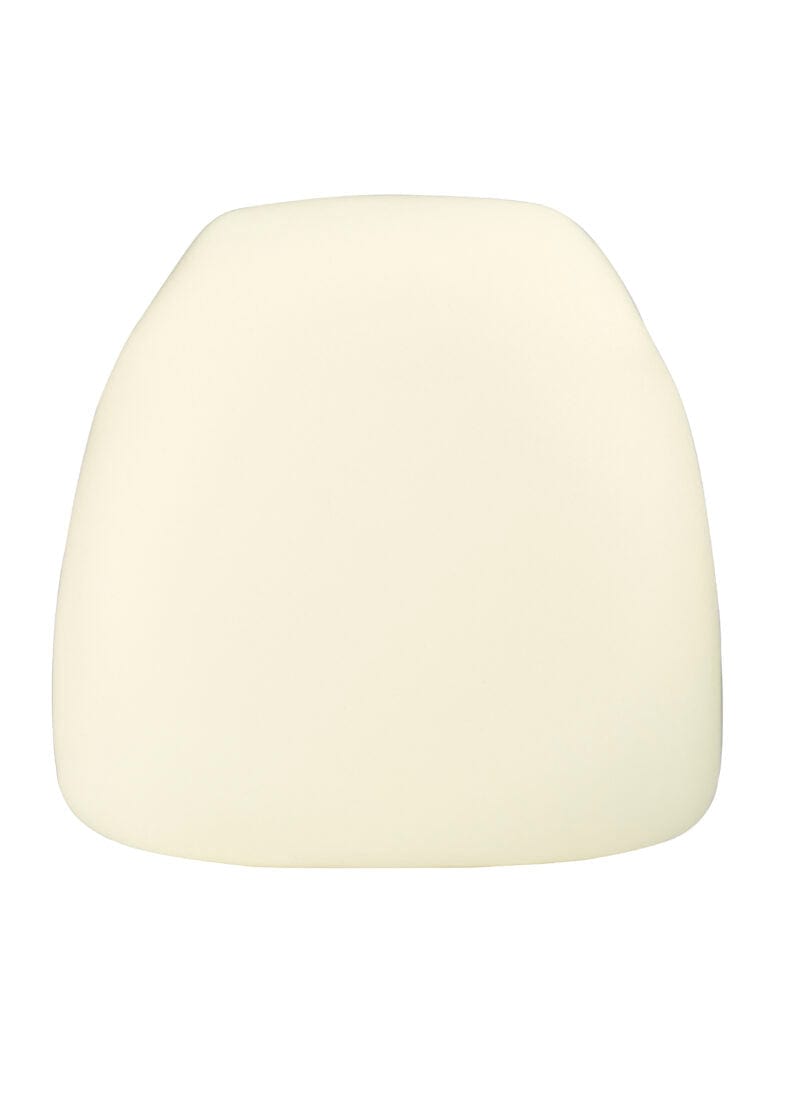 Chivari Ivory 1.75" Thick Fabric Panel Chiavari Chair Cushion CUSHPANFABIVY-AX-T