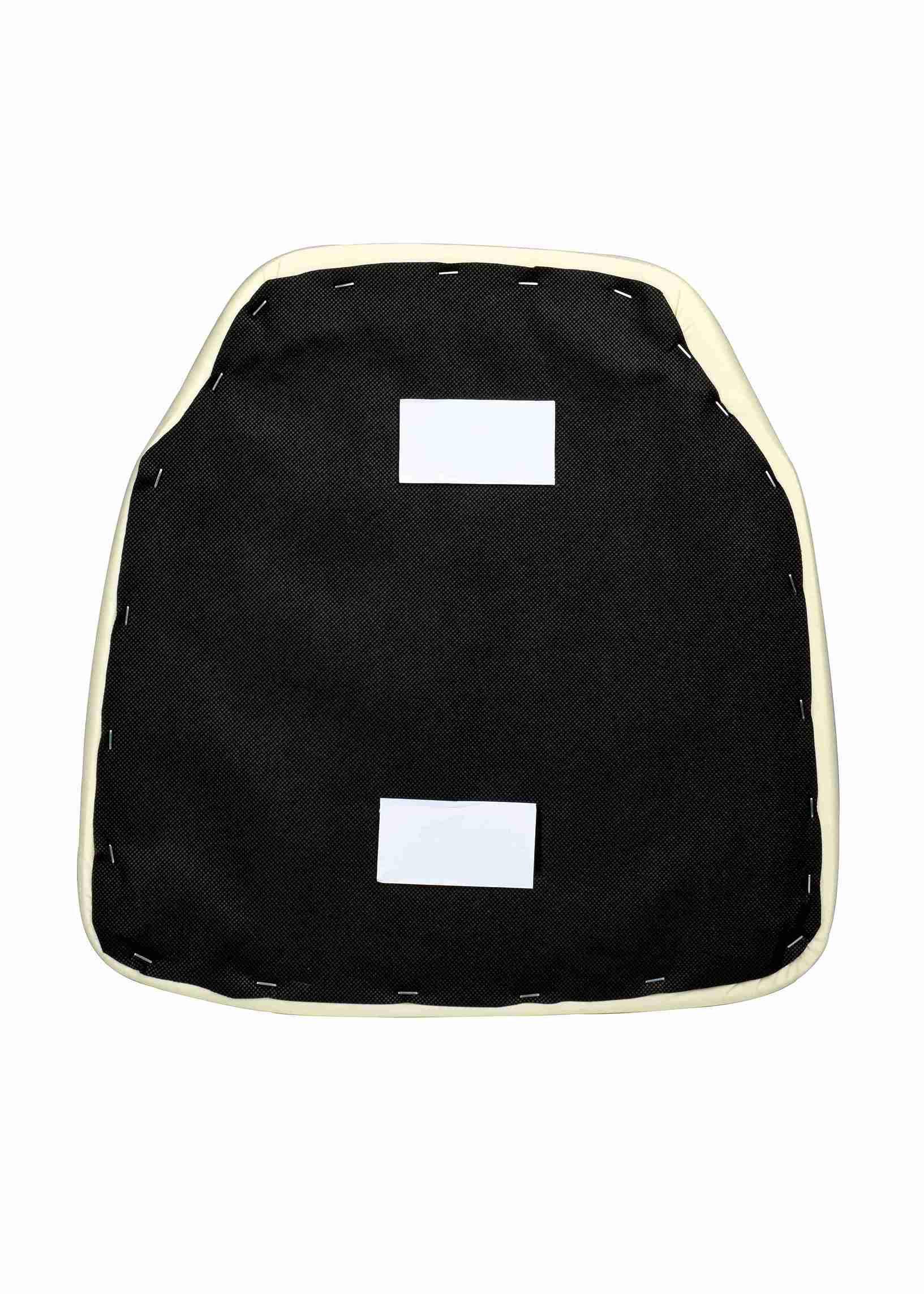 Chivari Ivory 1.75" Thick Fabric Panel Chiavari Chair Cushion CUSHPANFABIVY-AX-T