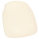 Chivari Ivory Vinyl 1.75" Thick Cross Back Cushion with SlipNot™ Technology CUSHX-PANVINIVY-SPNT-AX