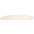 Ivory Vinyl 1.75" Thick Cross Back Cushion with SlipNot™ Technology
