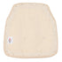 Chivari Ivory 1.75" Thick Fabric Panel Back Chiavari Chair Cushion and SlipNot™ Technology CUSHPANFAB-IVY-A