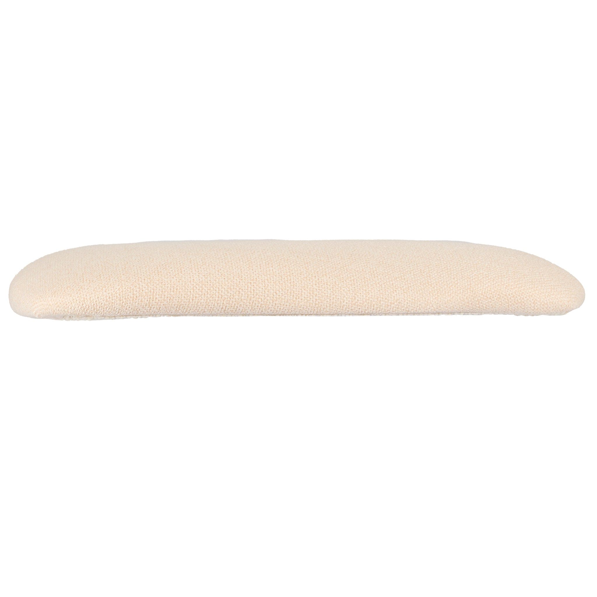 Chivari Ivory 1.75" Thick Fabric Panel Back Chiavari Chair Cushion and SlipNot™ Technology CUSHPANFAB-IVY-A