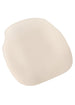 Chivari Large Ivory Vinyl 1.75" Thick Cross Back Cushion CUSHXL-PANVINIVY-PVC-AX-T