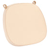 Chivari Ivory 2.0" Thick Willow Wood Velcro Strap Cushion CUSHWWSTRAPIVY-T