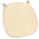 Chivari Ivory 2.0" Thick Willow Wood Velcro Strap Cushion CUSHWWSTRAPIVY-T