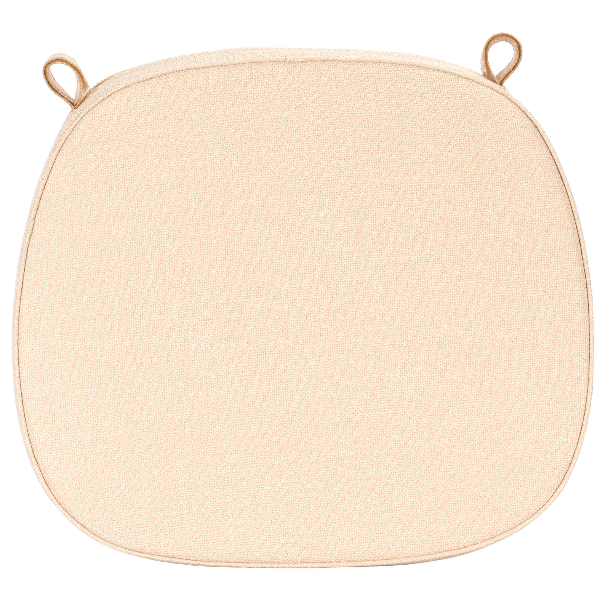 Chivari Ivory 2.0" Thick Willow Wood Velcro Strap Cushion CUSHWWSTRAPIVY-T