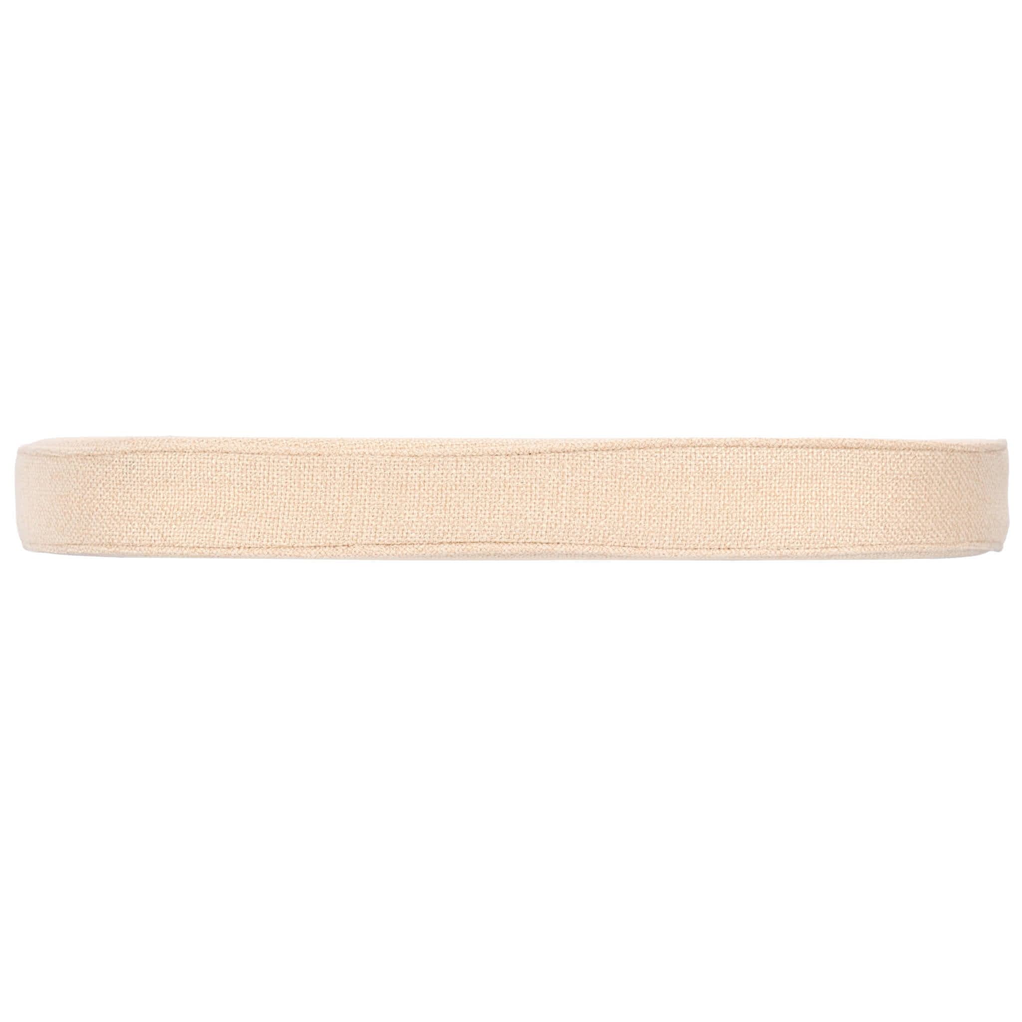 Chivari Ivory 2.0" Thick Willow Wood Velcro Strap Cushion CUSHWWSTRAPIVY-T