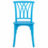 Chivari Kids Blue ToughResin™ Willow Chair CWRBLU-KID-ZG-T
