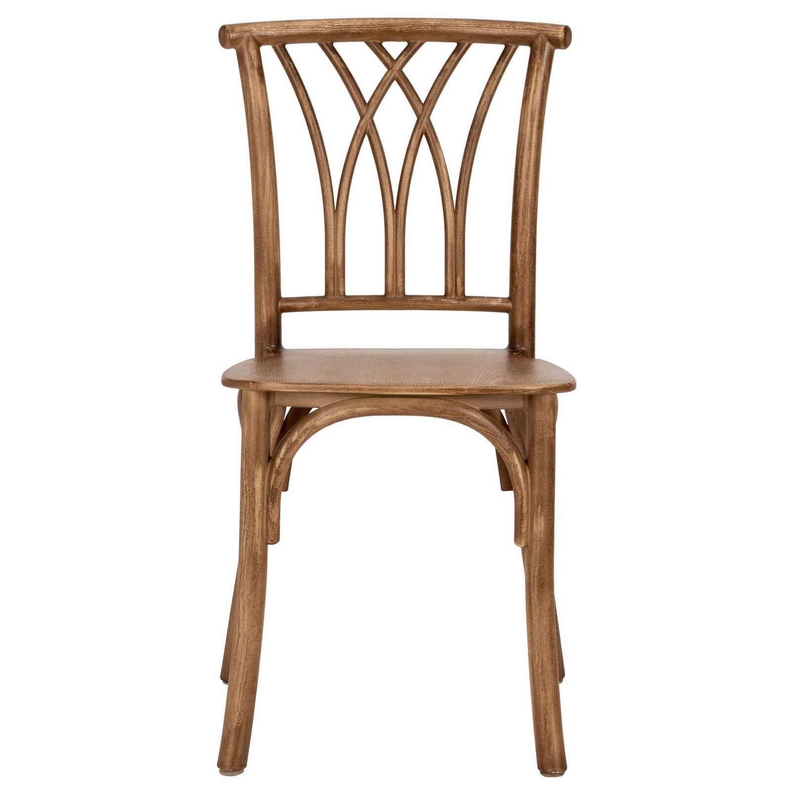 Chivari Kids Chestnut ToughResin™ Willow Chair CWRC-KID-ZG-T