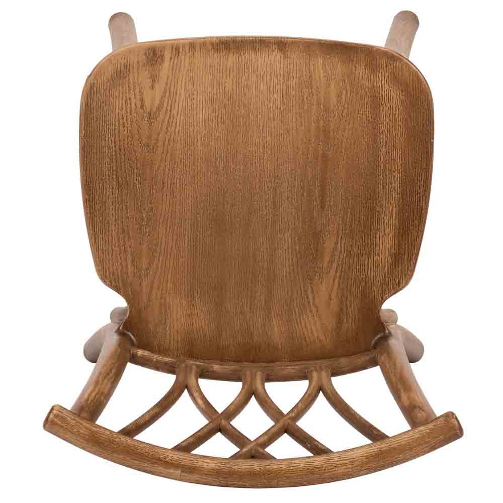 Chivari Kids Chestnut ToughResin™ Willow Chair CWRC-KID-ZG-T