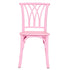 Chivari Kids Pink ToughResin™ Willow Chair CWRP-KID-ZG-T