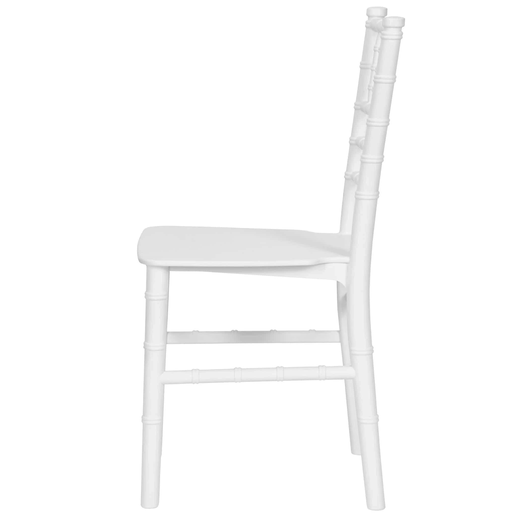 Chivari Kids White ToughResin™ Chiavari Chair CCRW-KID-CX-T