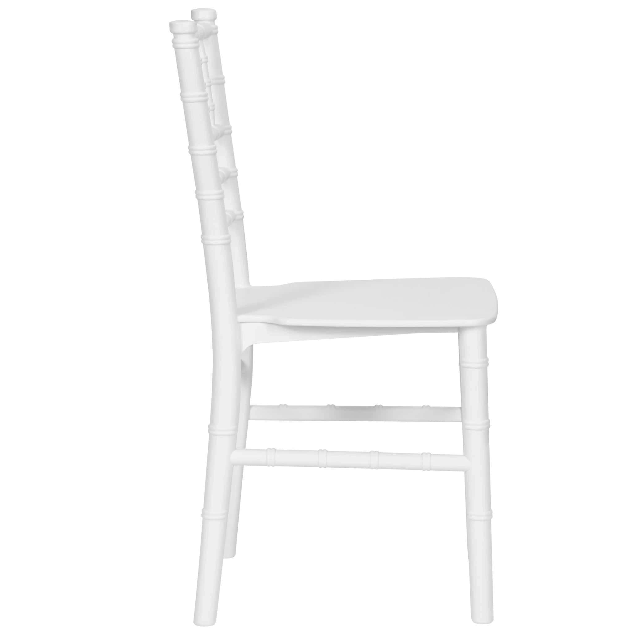 Chivari Kids White ToughResin™ Chiavari Chair CCRW-KID-CX-T
