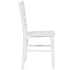 Chivari Kids White ToughResin™ Chiavari Chair CCRW-KID-CX-T