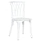 Chivari Kids White ToughResin™ Willow Chair CWRW-KID-ZG-T