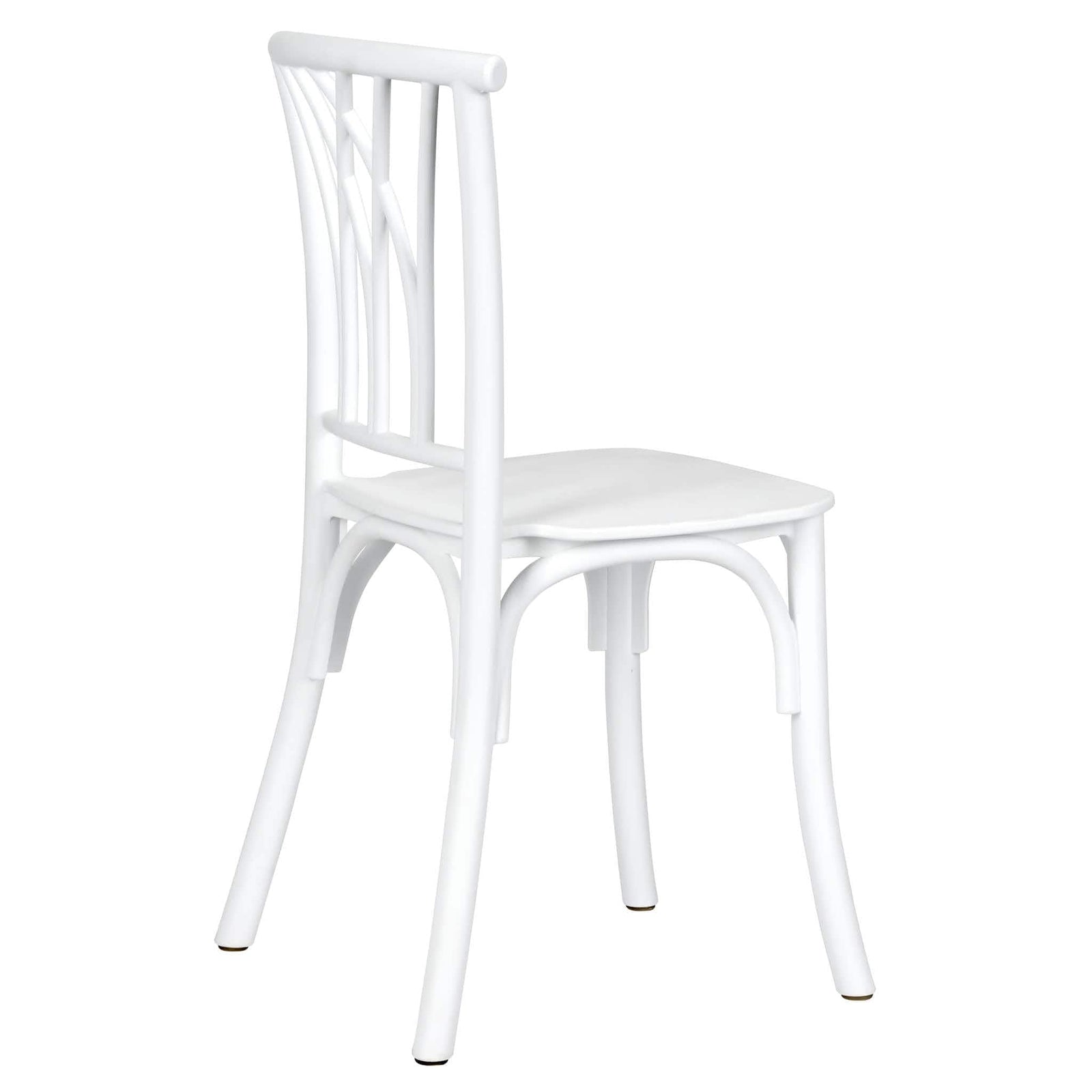 Chivari Kids White ToughResin™ Willow Chair CWRW-KID-ZG-T